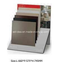 ISO Simple Design Metal Display for Marble, Granite Tile Exhibition